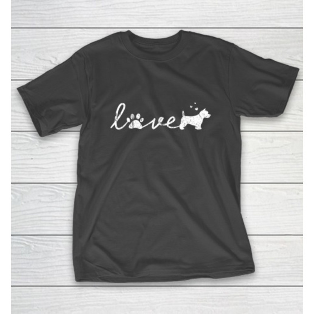 Dog Mom Shirt West Highland White Terrier Westie Mom Dad Dog Love Pet Tshirt